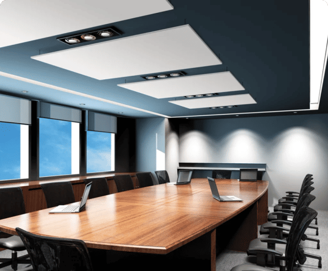 Quietsorba™ Class A rated acoustic panels for walls and ceilings