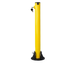 Yellow Fold Down Bollard