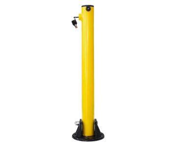 Yellow Fold Down Bollard