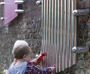 Outdoor music therapy - Noah's Ark Children's Hospice, London