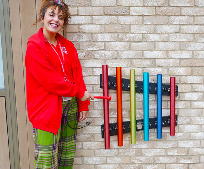 Outdoor music therapy - Noah's Ark Children's Hospice, London
