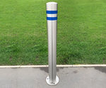 Semi dome stainless steel bollards (304)