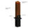 Removable timber bollards 3