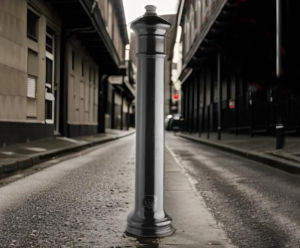 Manchester cast iron bollard