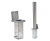 Removable galvanised bollard 0