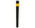 Powder coated root fixed steel bollards 3