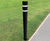 Powder coated root fixed steel bollards 0