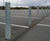 Galvanised steel flat top bollards 0