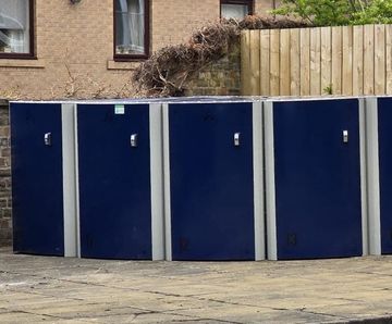 Refurbished Velo-Safe lockers get a new lease of life at Newcaste Uni