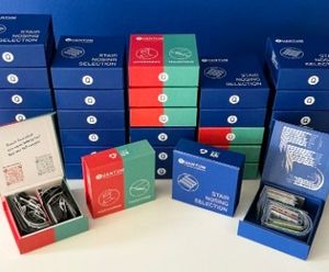Sample Boxes available from Quantum Flooring Accessories