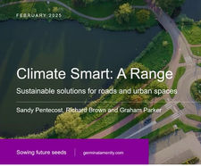 Climate Smart: A Range solutions for roads and urban spaces