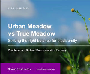Urban Meadow vs True Meadow: Striking the right balance for biodiversity