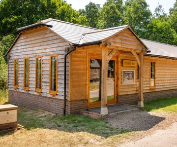 Oak-Framed Activity Barn for Walton Firs provided by Round Wood of Mayfield