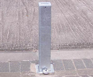 Telescopic & Removable Heavyweight Bollards - vehicle access control