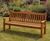 Traditional Seat - hardwood public bench for parks and commemorative areas 0