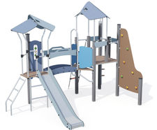 Diabolo J38106-ICE - multiplay structure with slide and climbing wall