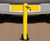 Standfast Fold-Down Parking Post - steel hinged driveway security post 1