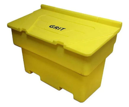 Grit Bins - durable plastic storage for road salt and grit
