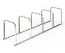 Sheffield Cycle Rack - stainless or galvanised bike storage stand
