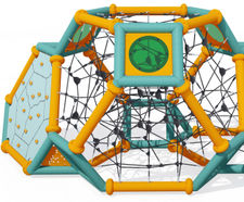 Kairn J6102 - outdoor climbing frame with rope tunnel