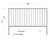 Pedestrian Guardrail - galvanized steel safety barrier for walkways 2