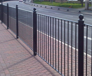 Ornamental Guardrail - steel decorative safety railing for walkways