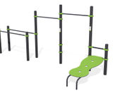 J5236 Parallel bars - outdoor calisthenics exercise station - on this page