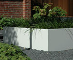 Florida aluminium planters - lightweight aluminium outdoor planters
