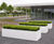 Florida aluminium planters - lightweight aluminium outdoor planters 1