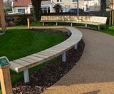 Spalding curved seating - on this page