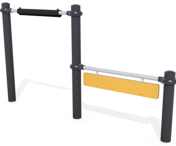 J5930® Low path - Ninja trail crawl and jump obstacle