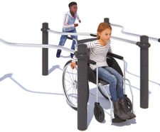 J5931® Narrow path -  inclusive ninja trail for children’s playgrounds