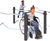J5931® Narrow path -  inclusive ninja trail for children’s playgrounds 0