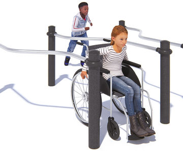 J5931® Narrow path - inclusive ninja trail for children’s playgrounds