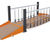 J5933® Inclusive Wobbly Bridge - playground balance bridge for children 1