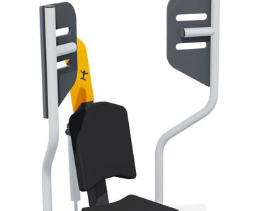 J37229® - outdoor chest fly and pec deck trainer