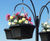 20" Pagoda Hanging Basket - plastic self-watering hanging planter 0
