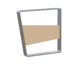 Fold - bespoke-shaped stainless steel and timber cycle stand - on this page