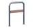 Tubular - stainless steel cycle stand and wood insert 0