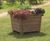 Newforest Planter - timber effect recycled plastic self-watering planter 1