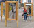 Distorting Mirror - double sided outdoor sensory mirror for playgrounds 1