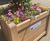 Legacy Planter - Iroko timber outdoor square planters 6