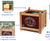 Legacy Planter - Iroko timber outdoor square planters 5