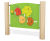 J3442 Green play panel - robinia and HPL nature themed activity panel 0