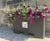 Scenic Rectangle Floor Planter - self-watering outdoor plastic planter 1