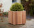 Western Red Cedar Planter - handmade timber outdoor garden trough 0