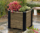 Tudor Premium Wooden Planter - outdoor timber garden plant pot - on this page