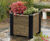 Tudor Premium Wooden Planter - outdoor timber garden plant pot 0
