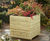 Blok Premium Joinery Grade Timber - large wooden planter for outdoor use 1