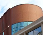 Staffordshire Red Extruded Brick Slips - clay wall cladding for facades